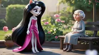 The Royal Cat-Girl and  True Beauty #cartoon #cutecat #kitten #cute #funny #videos #animals # cats