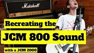 Make a Marshall JCM 2000 sound like a JCM 800 (Title Fight Demo Included)