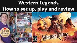 Western Legends &mdash; Как настроить игру и сделать обзор настольной игры-песочницы * AmassGames * Cowboy Rancher 4K