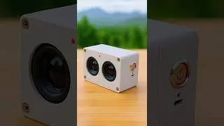 Homemade Mini Speaker Easy Build, Big sound #diyspeaker #homemadespeaker #techdiy #diyaudio