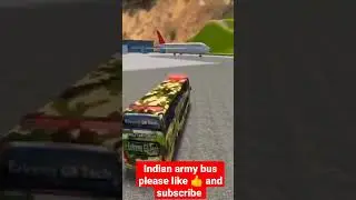 Indian army bus eyaraporte driving please like 👍 and subscribe 🇮🇳🙏❤️