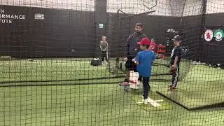 Sean Park&rsquo;s pitching practice U9 2023 spring training #유소년야구 #youthbaseball