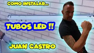 COMO INSTALAR TUBOS LED