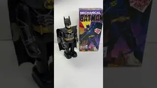 1989 Mechanical Batman Japanese Billiken Windup DC Comics #DC #1989 #Batman #Japan #Billiken #toy