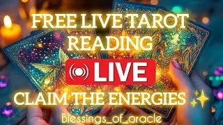 Live Free Readings (Tarot/Oracle/Angels cards) #livestream #tarotcardreading #blessingsoforacle