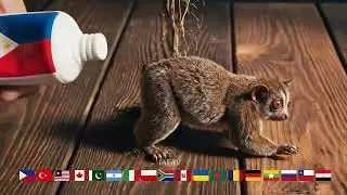 Squeezing Animals Out of Country Toothpaste Tubes | Satisfying ASMR PART 2