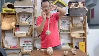 HEMP BALL PET TOYS - Safe, Durable, and Eco-friendly - the Best Natural Dog Toy