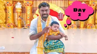Tamil Wedding Day 2 👸 | Jeshriya Periyamma Wedding Tamil 2022 April 04 | 👶 Riya Miracle 👶