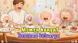 Animasi cerita keluarga labubu #labubulucu #animasi #cerita 