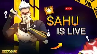 SAHU FF 100k is live #garenafreefire 