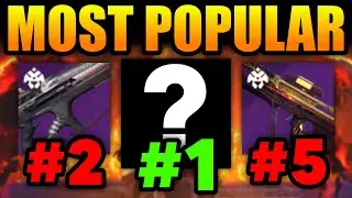 Most Popular PvE Weapon from Season of the Haunted