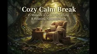 Cozy Calm Break 🌿 15 Minutes of Gentle Breathing
