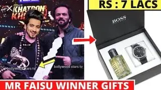 Khatron Ke Khiladi Season 12 Winner Mr Faisu Expensive Gift From Rohit Shetty
