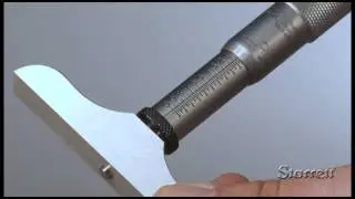 Starrett Depth Measurement using 440 and 445 depth micrometer