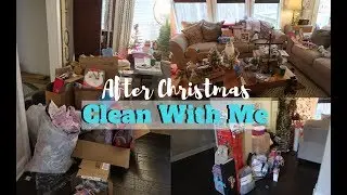 After Christmas Clean up ll Clean With Me ll My Simple Little Life