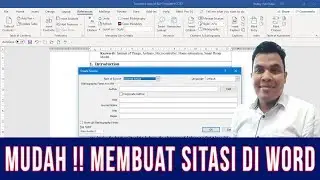 Cara membuat sitasi dengan microsoft Word untuk Jurnal Ilmiah