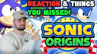 Sonic Origins Trailer REACTION, Images, Drop Dash, DLC, Release Date CONFIRMED & Things You Missed !
