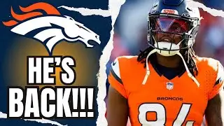 Denver Broncos BRING BACK WR Lil'Jordan Humphrey!!
