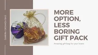 Gift Cosmetic Packing  Drawstring Glitter Eyelash Organza Bags 6X9