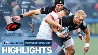 Saracens v Harlequins - HIGHLIGHTS | London Rivals Face Off! | Gallagher Premiership 2021/22