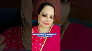 Wedding Makeup Step by step✅Full Makeup for Beginners|How to do makeup #shorts#shortsfeed#smokeyeye