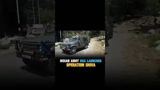 The Indian Army has launched OPERATION SHIVA.#rashtriyarifle#army #amarnath