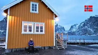 Norve&ccedil;'in en g&uuml;zel adası Hamn&oslash;y Balık&ccedil;ı Tiny House'a bayıldım Lofoten gezisi /2