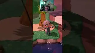 I Caught A Bitterling On Animal Crossing - #shorts