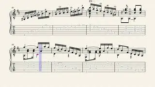 Reboliço – João Pernambuco (1883 - 1947) - Tablature