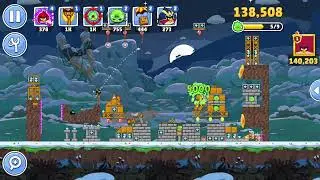 Angry Birds Friends Level 1 Tournament 1690 three stars NO POWER-UP walkthrough 2026-01-28