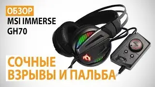 Обзор игровой гарнитуры MSI IMMERSE GH70: Сочные взрывы и пальба