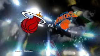 NBA 2K11 Simulation of 2010-11 Season: Miami Heat vs. New York Knicks December 17, 2010