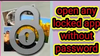 how to open gallery lock app without password | vault without password | Kannada | 2021 |