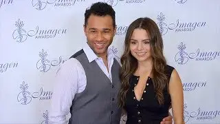 Corbin Bleu and Sasha Clements 32nd Annual Imagen Awards Red Carpet