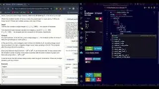 Codeforces | C++ | Rated 800 | A. Grasshopper on a Line | real time | no talking | Short 14
