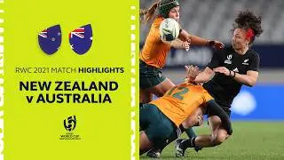 Black Ferns in UNREAL comeback 🤯 | New Zealand v Australia | Highlights | Rugby World Cup 2021