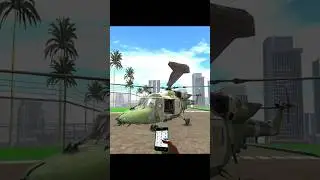 🚁 Army Helicopter Cheat Code In Indian Bike Driving 3d #shorts