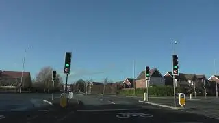 An Afternoon Drive On Tudor Way & Bromyard Road A44, Worcester, Worcestershire UK 10th December 2025