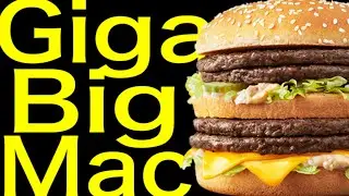 【ギガビッグマック】McDonald 🍔GIGA BIgMac🍔
