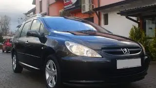 Peugeot 307  1.6 Benzyna | (2004) | Nawigacja | Dach panoramiczny |