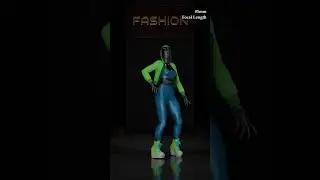 Virtual Fashion Show #style3d #mixamo #blender #virtualfashion