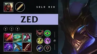 Zed Mid vs Smolder - BR Grandmaster Patch 25.24