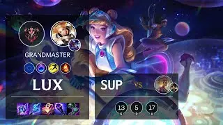 Lux Support vs Rell - EUW Grandmaster Patch 11.20