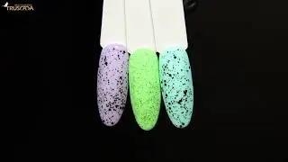TRUSCADA Velvet dots and poppy Step by step