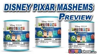 Disney Pixar Mash'Ems Finding Nemo Toy Story Monsters Inc Preview Look What We Bought LWWB Show