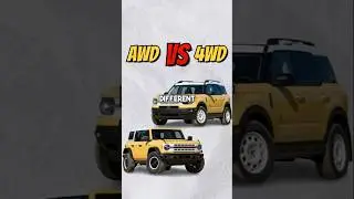 AWD vs 4WD What's the REAL Diffirence?