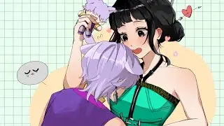 Mystery? 😳┃Zoey x Mystery (Zoeystery)┃Kpop Demon Hunter Comic Dub