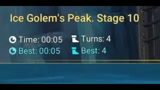 World Record Ice Golem Hard 10 in 5 Seconds!