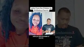 Letter to parents from all children | #godlyparenting #parenting #viral #christiantiktok #family 