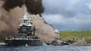 76th anniversary attack on Pearl Harbor, shocking colorized photographs